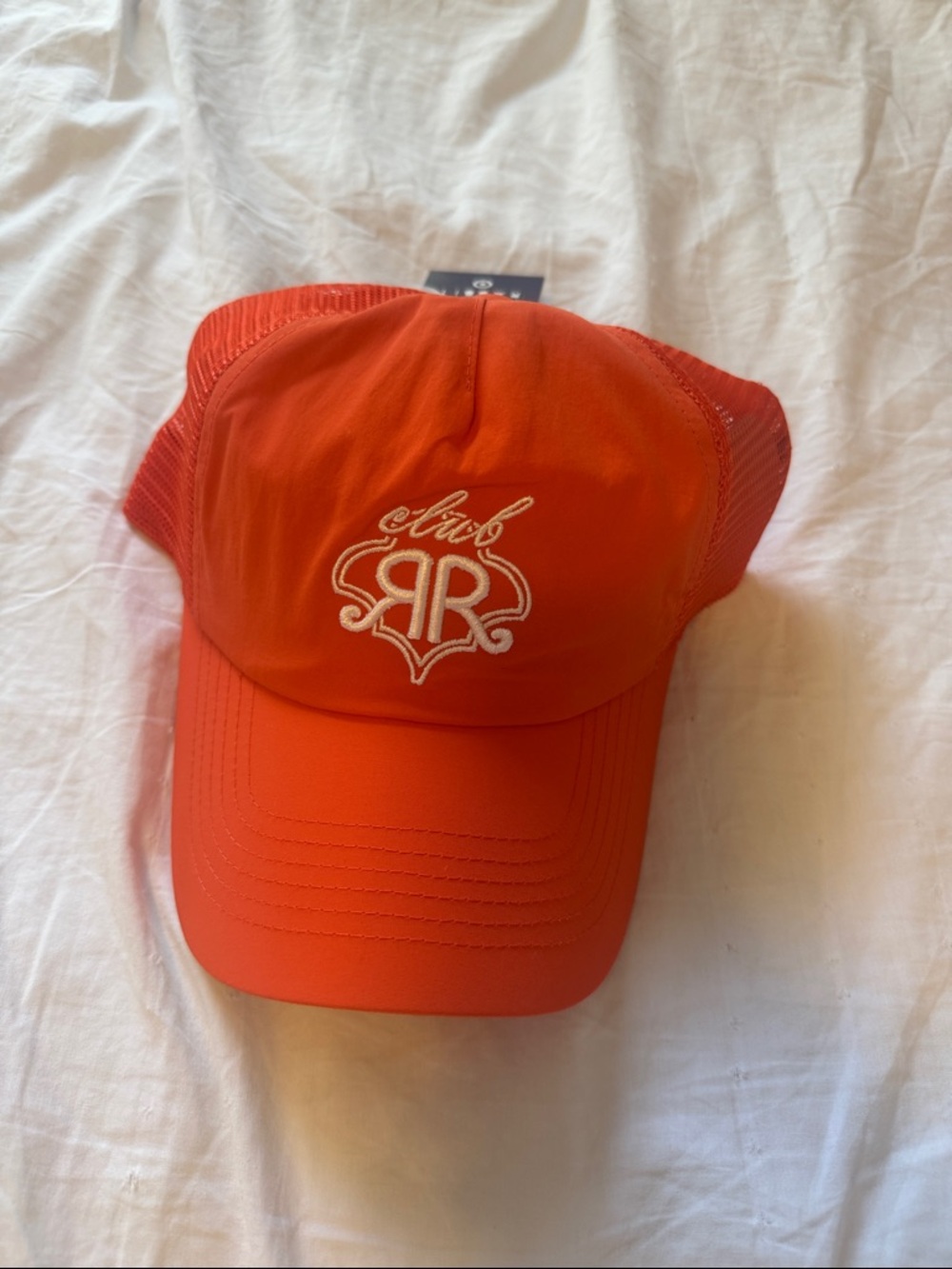 Roller Rabbit x Target Orange Club RR Mesh-Back Cap